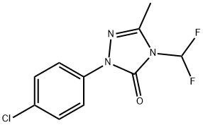 3H-1,2,4-Triazol-3-one, 2-(4-chlorophenyl)-4-(difluoromethyl)-2,4-dihydro-5-methyl-