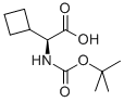 2-cyclobutyl-2-[[(2-methylpropan-2-yl)oxy-oxomethyl]amino]acetic acid