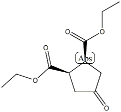 cis-4-Oxo-1,2-cyclopentanedicarboxylic acid diethyl ester