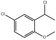 4-chloro-2-(1-chloroethyl)-1-methoxybenzene