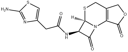 2-(2-aminothiazol-4-yl)-N-((5aR,6R)-1,7-dioxo-1,4,5a,6-tetrahydro-3H,7H-azeto[2,1-b]furo[3,4-d][1,3]thiazin-6-yl)acetamide