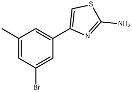 2-Thiazolamine, 4-(3-bromo-5-methylphenyl)-