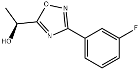(1S)-1-[3-(3-氟苯基)-1,2,4-噁二唑-5-基]乙-1-醇