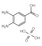 3,4-diaminobenzoic acid,sulfuric acid