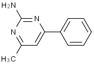 2-Pyrimidinamine, 4-methyl-6-phenyl-