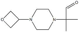 2-methyl-2-(4-oxetan-3-yl-piperazin-1-yl)-propionaldehyde