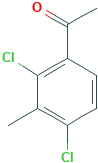 1-(2,4-Dichloro-3-methylphenyl)ethan-1-one