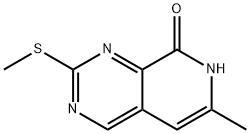 Pyrido[3,4-d]pyrimidin-8(7H)-one, 6-methyl-2-(methylthio)-