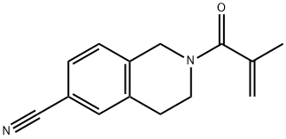2-methacryloyl-1,2,3,4-tetrahydroisoquinoline-6-carbonitrile
