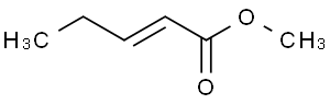 Methyl 2-pentenoate, trans