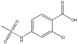 2-chloro-4-MethanesulfonaMidobenzoic acid