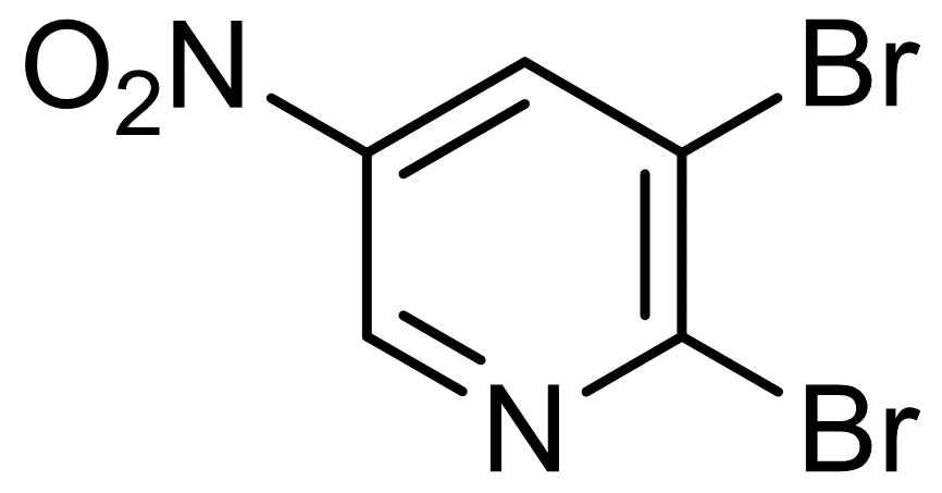 pyridine, 2,3-dibromo-5-nitro-