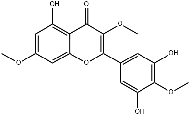 2-(3,5-dihydroxy-4-methoxyphenyl)-5-hydroxy-3,7-dimethoxy-4H-chromen-4-one