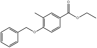 Benzoic acid, 3-methyl-4-(phenylmethoxy)-, ethyl ester
