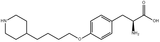 (S)-2-amino-3-(4-(4-(piperidin-4-yl)butoxy)phenyl)propanoic acid  dihydrochloride
