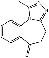 6H-[1,2,4]Triazolo[4,3-a][1]benzazepin-6-one, 4,5-dihydro-1-methyl-