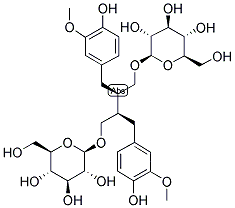 开环异落叶松树脂酚二葡萄糖苷, 来源于亚麻