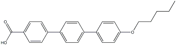 4-{4-[4-(Pentyloxy)phenyl]phenyl}benzoic acid