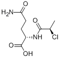 L-Glutamine, N2-[(2R)-2-chloro-1-oxopropyl]-