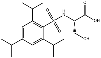 (S)-3-hydroxy-2-(2,4,6-triisopropylphenylsulfonamido)propanoic acid