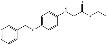 Ethyl {[4-(benzyloxy)phenyl]amino}acetate