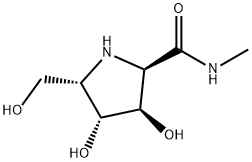 (2R,3R,4R,5S)-3,4-Dihydroxy-5-(hydroxymethyl)-N-methyl-2-pyrrolidine carboxamide