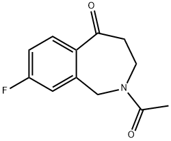 5H-2-Benzazepin-5-one, 2-acetyl-8-fluoro-1,2,3,4-tetrahydro-
