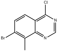 Quinazoline, 7-bromo-4-chloro-8-methyl-