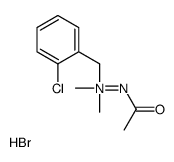 Hydrazinium,2-acetyl-1-(o-chlorobenzyl)-1,1-dimethyl-,bromide