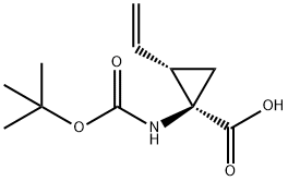 (1R,2S)-N-tert-Butoxycarbonyl-1-aMino-2-vinylcyclopropanecarboxylic acid