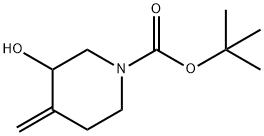 1-Piperidinecarboxylic acid, 3-hydroxy-4-methylene-, 1,1-dimethylethyl ester