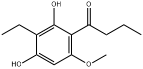 1-Butanone, 1-(3-ethyl-2,4-dihydroxy-6-methoxyphenyl)-