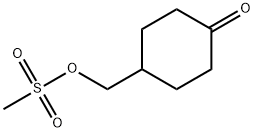 4-(methanesulfonyloxymethyl)cyclohexanone