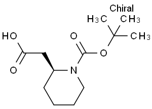(S)-1-Boc-piperidin-2-ylacetic  acid,  (S)-N-Boc-2-carboxymethyl-piperidine