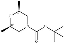 (2R,6S)-tert-butyl 2,6-dimethylmorpholine-4-carboxylate