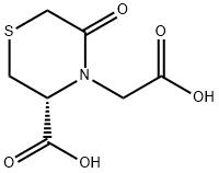 4-Thiomorpholineacetic acid, 3-carboxy-5-oxo-, (3R)-