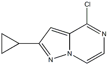 4-chloro-2-cyclopropylpyrazolo[1,5-a]pyrazine