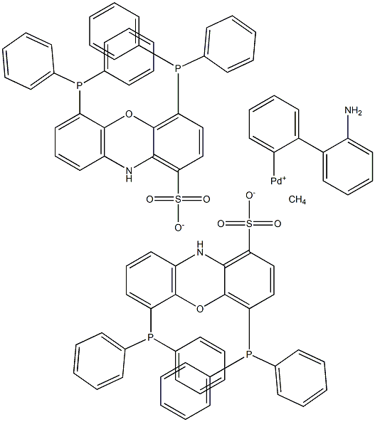 甲磺酸[4,6-双(二苯基膦)吩噁嗪](2'-氨基-1,1'-联苯-3-基)钯(II)