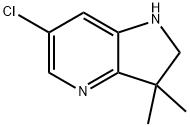 6-氯-2,3-二氢-3,3-二甲基-1H-吡咯并[3,2-b]吡啶