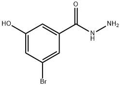 Benzoic acid, 3-bromo-5-hydroxy-, hydrazide