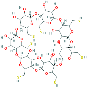 β-Cyclodextrin,6A,6B,6C,6D,6E,6F,6G-heptathio
