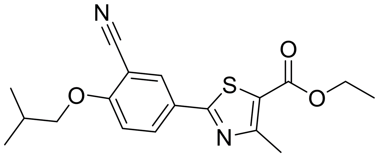 2-(3-氰基-4-异丁氧基苯基)-4-甲基噻唑-5-甲酸乙酯噻唑-5-甲酸乙酯