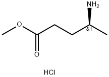 Pentanoic acid, 4-amino-, methyl ester, hydrochloride (1:1), (4S)-
