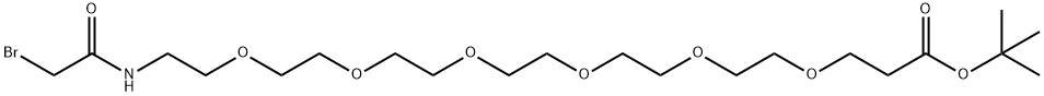 N-溴乙酰基-六聚乙二醇-丙酸叔丁酯