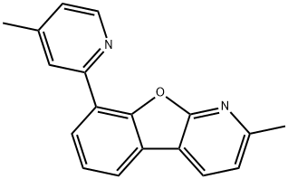 Benzofuro[2,3-b]pyridine, 2-methyl-8-(4-methyl-2-pyridinyl)-