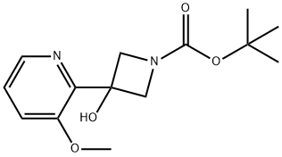 3-羟基-3-(3-甲氧基吡啶-2-基)氮杂环丁烷-1-羧酸叔丁酯