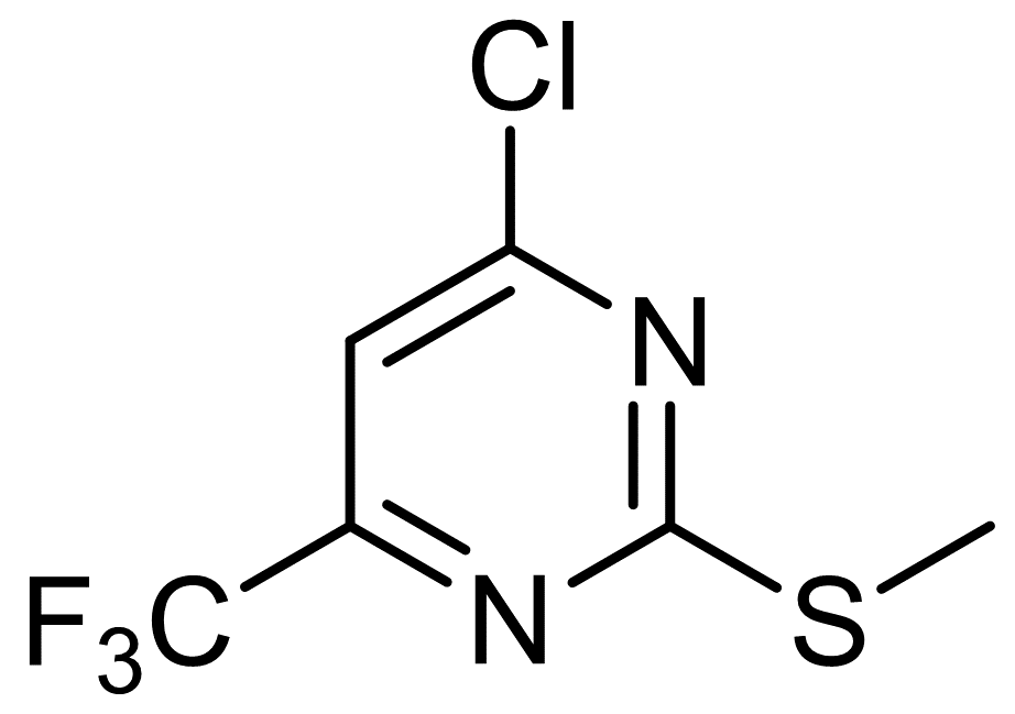 4-CHLORO-2-(METHYLSULFANYL)-6-(TRIFLUOROMETHYL)PYRIMIDINE