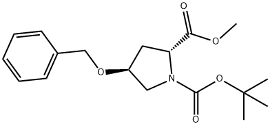 O1-tert-butyl O2-methyl (2R,4S)-4-benzyloxypyrrolidine-1,2-dicarboxylate