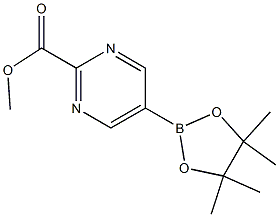 5-(4,4,5,5-四甲基-1,3,2-二氧杂硼杂环戊烷-2-基)嘧啶-2-羧酸甲酯