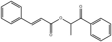 1-oxo-1-phenylpropan-2-yl (E)-cinnamate